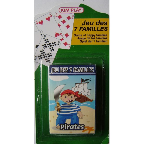 Jeu 7 familles Les pirates