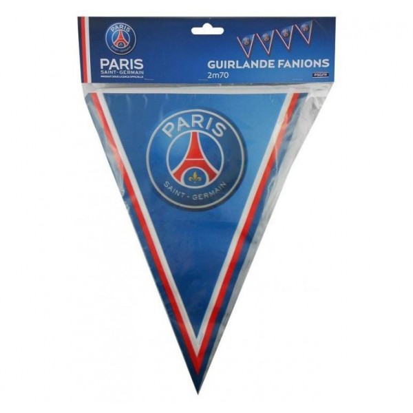 Guirlande Fanions Paris Saint Germain