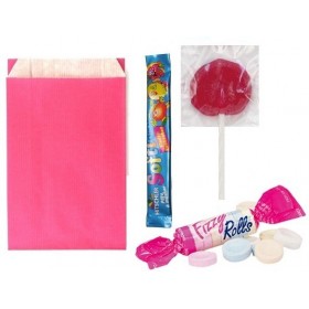 Sachet De Fete Garni D Un Petit Cadeau Fille Et De Bonbons Surprises