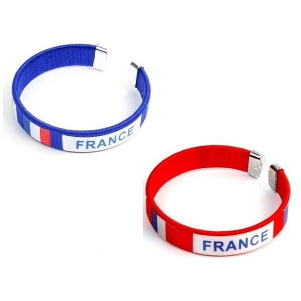 Bracelet supporter de l'équipe de France