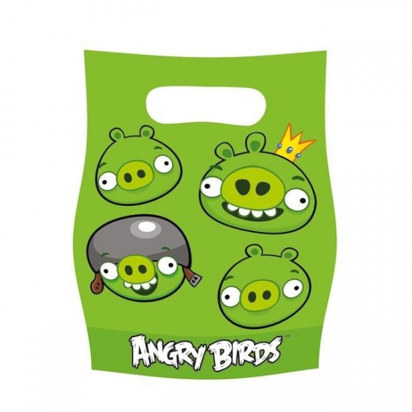 6 Sacs Cadeaux Angry Bird