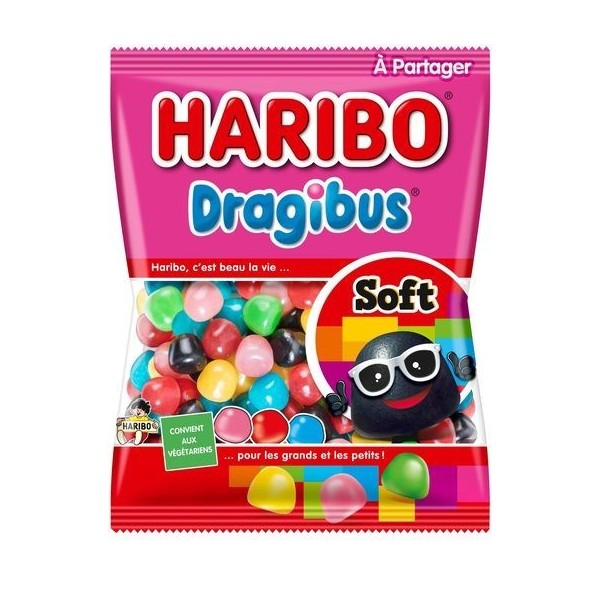 Sachet de 300 grs Dragibus Soft Haribo