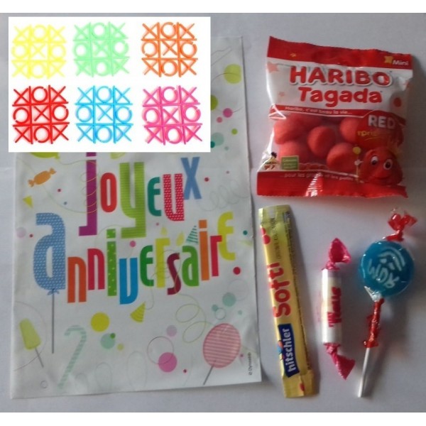 Sachet de bonbons anniversaire Haribo - Jeu vidéo - Gaming