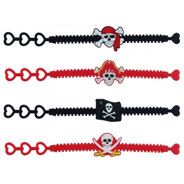 Bracelet Silicone Pirates