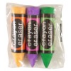 3 Crayons gommes