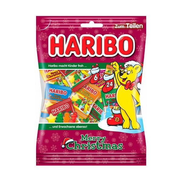 Calendrier de l'Avent XXL avec bonbons HARIBO (Bonbon gélifié